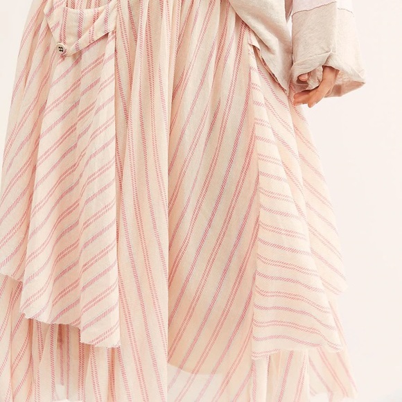 Free people Elisa striped midi skirt - Picture 3 of 6